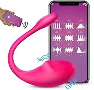 LABRADOR INDIA Lush App Control Vibrator with 10 Mode & Speed For Women or Girls