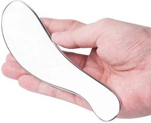 Livronic Gua sha Massager Tool for Face SS Massage Beauty Tool for Body Eyes (S SHAPE)