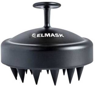 Elmask Hair Scalp Massager Silicone Brush for Wet & Dry Hair Head Scrubber Scalp Care Brush Massager
