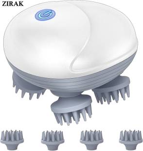 ZIRAK Electric 3 Speeds Waterproof Scalp Massager for Hair Growth & Stress Relax