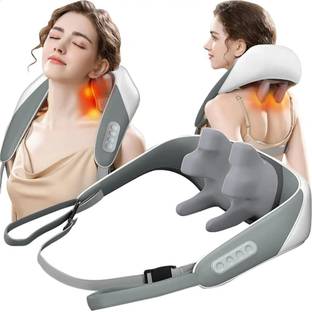 NUVIO Heated Neck & Shoulder Massager | Portable 5D Massage Machine