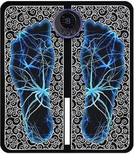 KHANSAHEB Foot Massager Pain Relief,Wireless Electric EMS Massage Machine Mat Massager