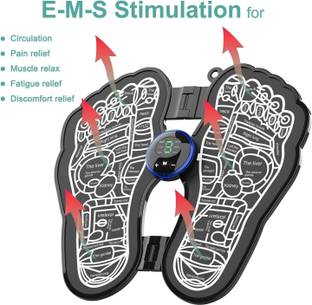 Hudioo Wireless Electric EMS Foot Massager Acupoints Massage Mat