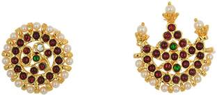 UshaGold UG Products Small Sun & Moon(bharatanatyam Jewellery) Hair Accessory Set