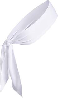 PAROPKAR White Headband for Men & Women Moisture Wicking for Running Cycling Yoga Spa Head Band