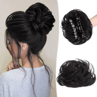 Pinaka Claw Clip Messy Bun Hair Piece Buns Wavy Curly Hair Bun Extensions Hair Buns Bun