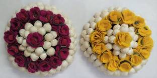 Ruhci Flower Bun Juda Maker Flower Gajra Bun