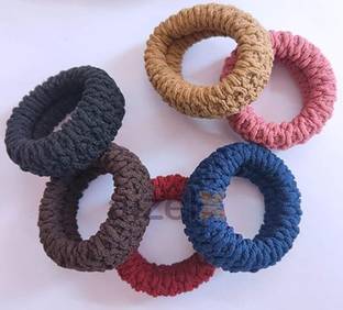 FRESHION STORE Elastic rubber Bands | Ponytail holders | thick rubber bands Rubber Band
