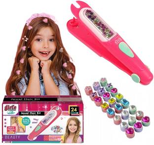 sannidhi Hair Gem Stamper for Shiny Hair Styles and Parties Hair Stamp