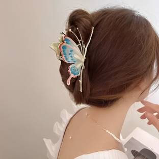 Freebies Freebie Coloured Butterfly Hair Claw