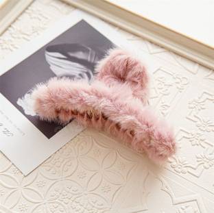 Rhosyn Hair Accessories Fluffy Furr Claw Clip Clutcher Hair Accessories Hair Claw