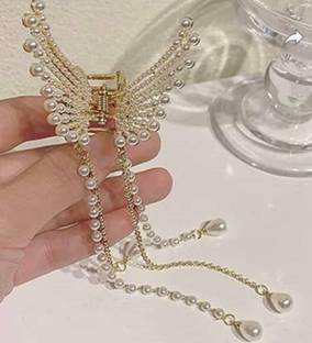 sparkal Butterfly Metal Clutcher Clips for Women Pack of 1 Hair Claw