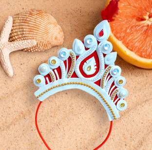 BengCraft Solar Bengali Annaprashan Mukut for baby Girl Boy Kids for Rice Ceremony Hair Band