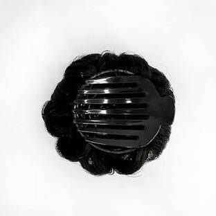 VIVIAN Juda Panja Bridal styler Artificial Bun Tress Claw Hair Extension Hair Claw