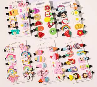 sparkal 20 pcs Mix Designs Set Baby Hairpin for Kids Girls Hair Clip