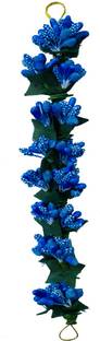 VinshBond Hair Artificial flower gajra, Flower Bun Juda Hair Accessories for Women & Girls Bun