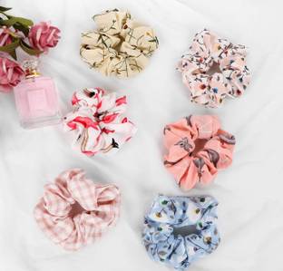 Anvay Creation printed Crunchied_12PC Bun