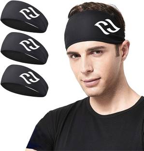 STEFFER Sports Headbands for Men Lightweight Moisture Wicking Workout Head Band