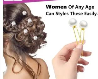 Your Vendor Artificial Gajra Juda Pin Hair Clip