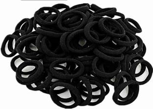 Savitri Mini black rubber band Hair Band