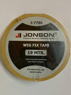 JONSON YELLOW WIG/PATCH CLOTH TAPE ROLL 20 MTR Hair Accessory Set