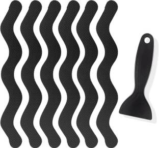 FLOSTRAIN 24 Pcs Non-Slip Bathtub Stickers, Anti Slip Shower Strips Treads Bun Stick
