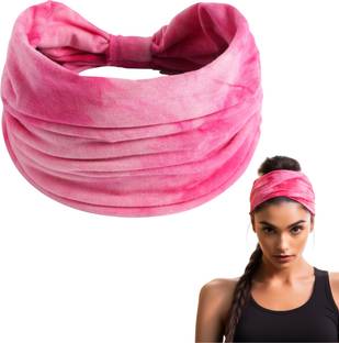 XFYT Girls Tie Dye Yoga Hair Band Head Band