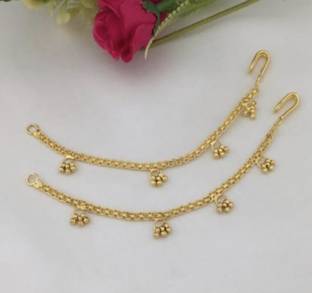 SATYASRI Traditional South Indian Hair Mattel for women's Hair Chain