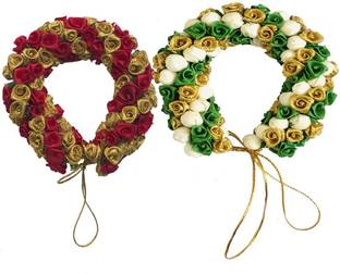 GadinFashion ™Artificial Mogra Flower Juda/Gajra Accessories Pack of-2 Bun