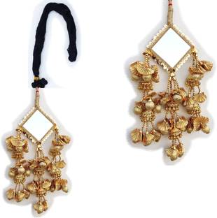 ONEX Heavy Square Design Paranda Parandi Braid Tassles Hair Accessory Braid Extension