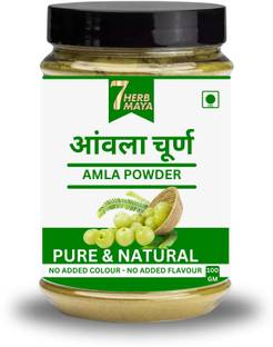 7HerbMaya Amla Powder for Eating & Drinking, 100% Natural Hair Growth & Strong 100Gm hair combo