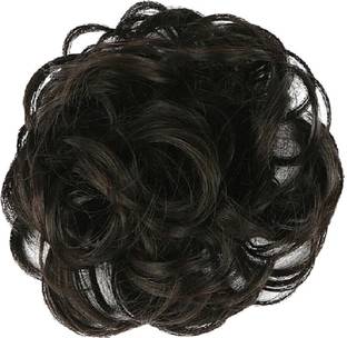 WONDER CHOICE Women Curly Hair Bride Bun Maker Juda, Free Size - Bun