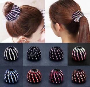 Stuti Nest hair bun clip for women (pack of 1) Back Pin