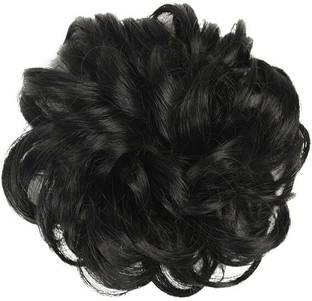PrimeBerie Messy Hair Bun Synthetic Artificial Juda For Women And Girls, 35 Gram Bun