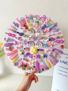 Suffix Retail 14 pcs Mix Designs Girlish Set Baby Hairpin for Kids Girls Toddler Hair Clip