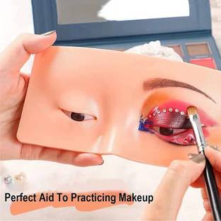 SIYDHA Face Dummy For Makeup Fake Face Nakli Face Hair Accessory Set
