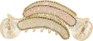 KXRI Enterprises Hair Accessories Banana Mirchi Shape Luxury work Hair Clip For Women's And Girl Banana Clip