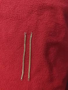 jeni Gold plated hair earrings chain Hair Chain