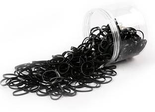 Trendy Look Clear Elastic Hair Bands Rubber Bands Soft Elastic Bands 250 pcs Rubber Band
