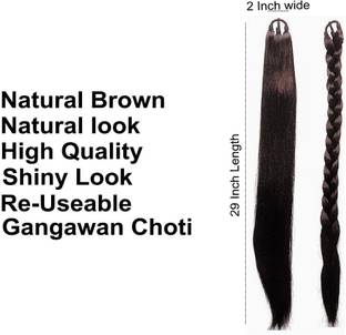 OXYFLY Artificial Fake Long Baird choti for Hair extension Braid Extension