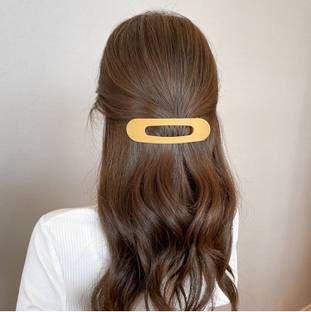 Sparkling Dazzle 1 Pc Large Korean Matte Strong Nonslip clutcher Alligator Clip Hair Clip