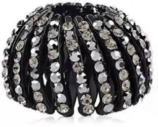 Rubela Korean style Hair Bun Maker Hair Fold Wrap Bird Nest Hair Claw Hair Claw