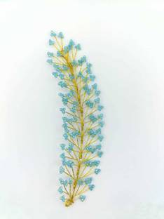 ZENCY crystal white flower Bun