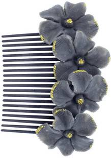 YOU & YOURS HAIR COMB PIN – HANDMADE FLOWER ACCESSORY Back Pin