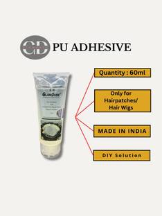 GLAMDUDE PU Adhesive Hair Patch Repairing KIT 60ml Hair Accessory Set