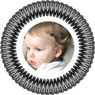 Simplybeaut Pack of 25 tiny baby tic tac clips black soft hair accessory everyday use Hair Clip