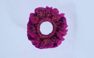 Airlit Handmade crochet Scrunchies | Premium Quality | Handcrafted with Love Rubber Band