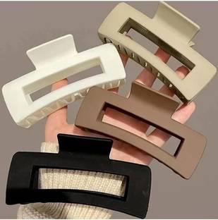 STYLESCAPE Korean Big Matte hair clip claw clutcher for thick and thin women and girls Hair Claw