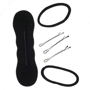 AROOMAN Hair Accessories Combo Set Tool Rubber Hairstyling Tools/Hair French Magic Braider Half Bun Maker Hair Twist Hairpins Tools Set (1 Pcs) Hair Accessory Set