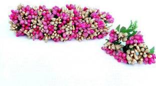 KOOCHI Artificial flower for hair veni brooch gajra bridal hair accessories Hair Accessory Set